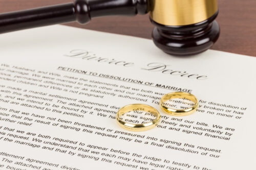 wedding rings divorce decree