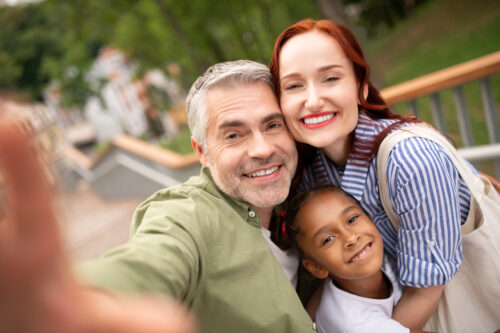 parents with child